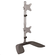 STARTECH Stolni nosač za 2 monitora ARMDUOVS, do 27", crna